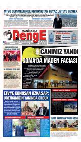 MANİSA'DA DENGE