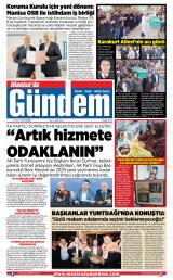 MANİSA'DA GÜNDEM