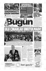 KAHRAMANMARAŞ'TA BUGÜN